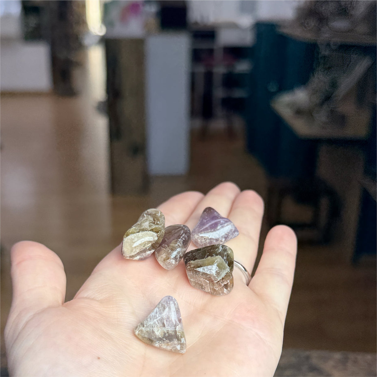 Pierre Roulée Super Seven | 2x2cm - 7gr environ