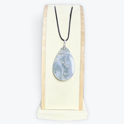 Pendentif Agate Mousse Cabochon – photo 4