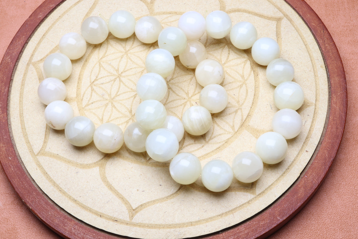 Bracelet Pierre de Lune Blanche