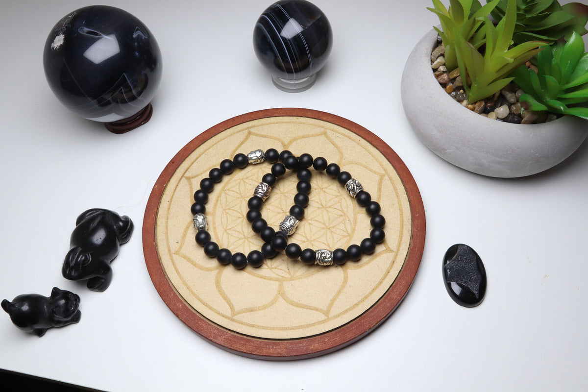 Bracelet Onyx Mat