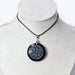 Pendentif Obsidienne Noir | Croix Occitanie