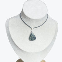 Pendentif Jaspe kambaba goutte
