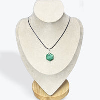 Pendentif Malachite Mercaba