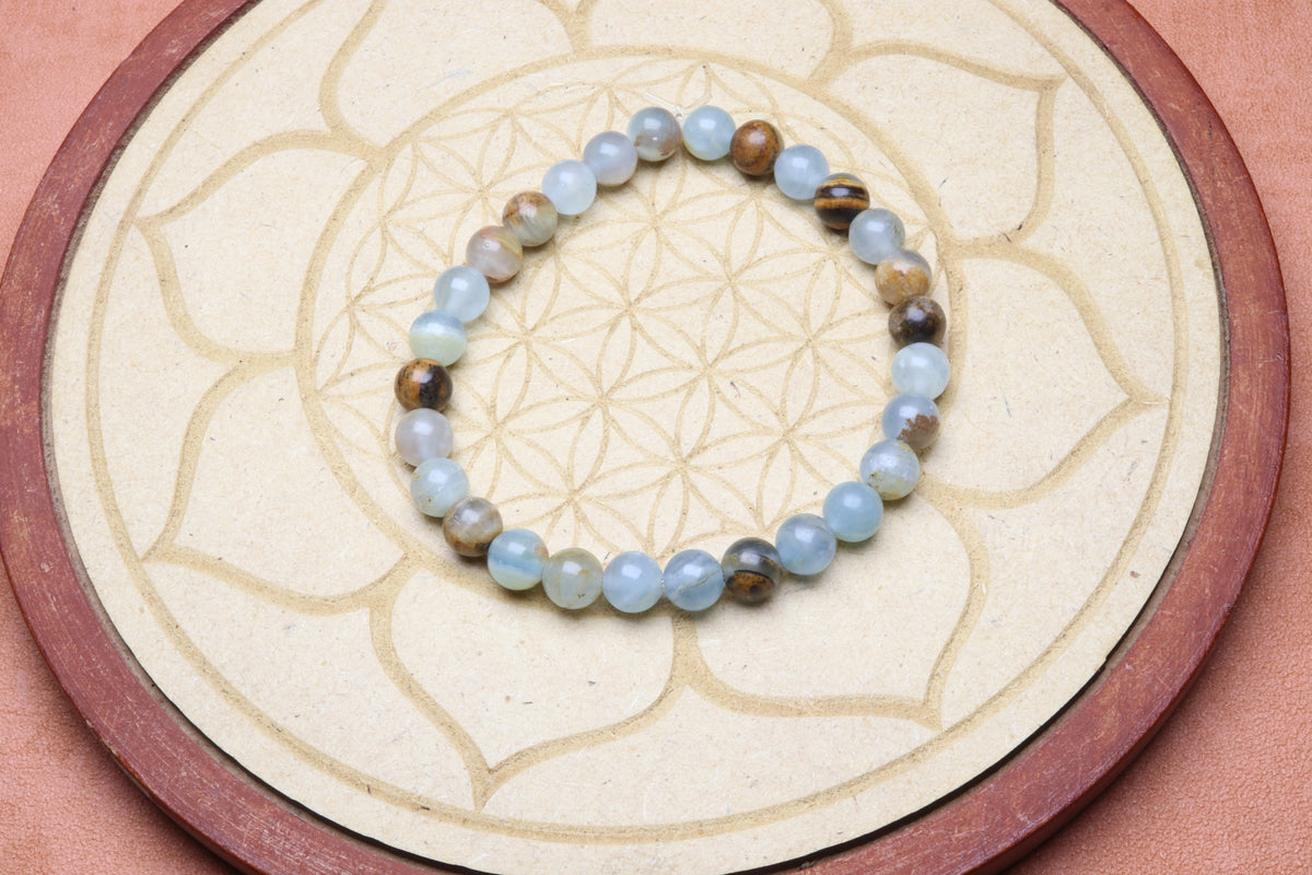 Bracelet Calcite bleu