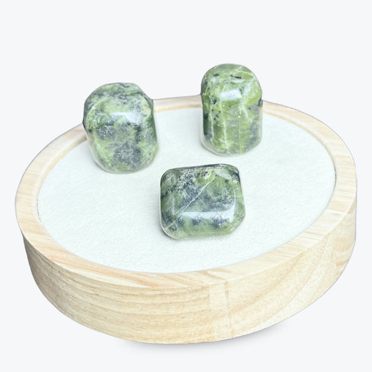 Jade Nephrite pierres roulées - 10gr Environ - 3