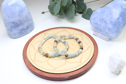 Bracelet Calcite bleu