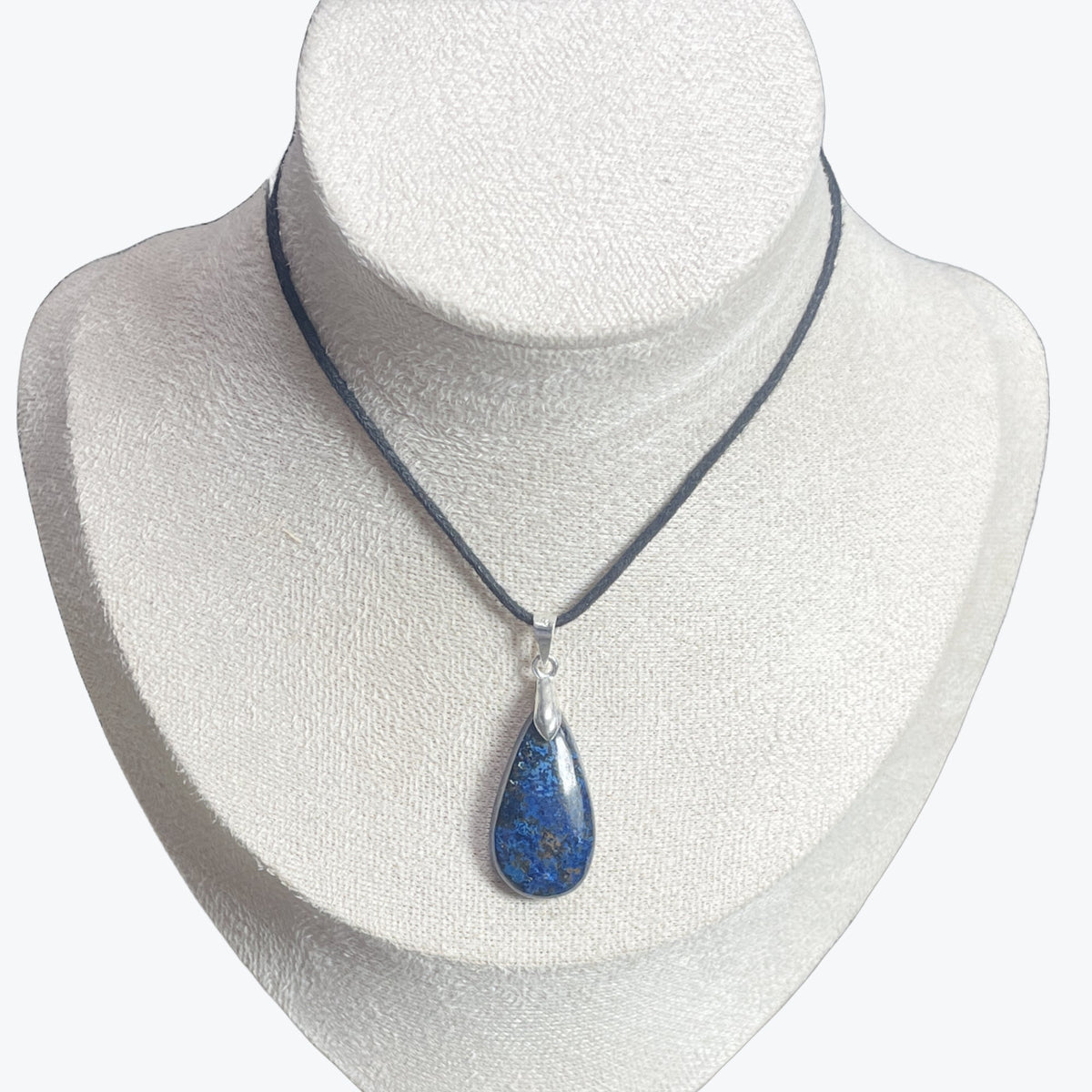 pendentif azurite goutte – photo 3
