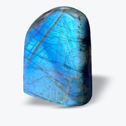Pierre Polie en Labradorite Bleue Naturelle – forme libre – 3 tailles – Madagascar - Pièce unique