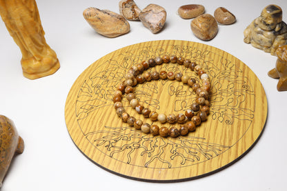 Bracelet Jaspe Paysage