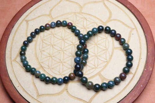 Bracelet Jaspe Sanguin