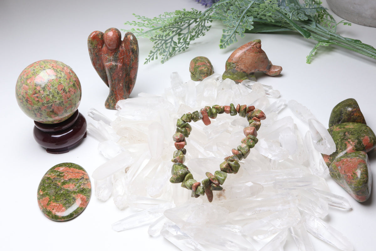 Bracelet Unakite