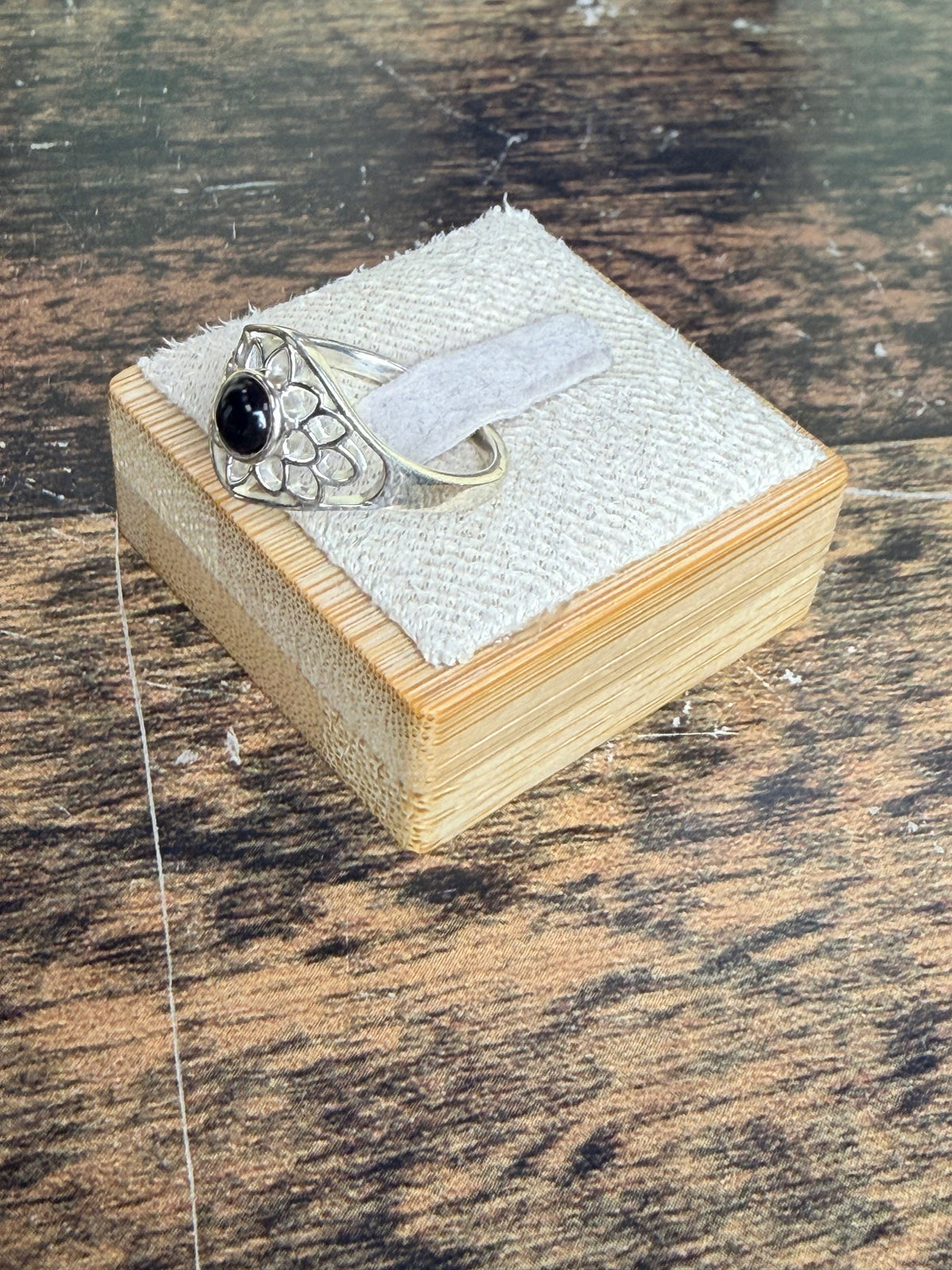 Bague onyx Sélénia