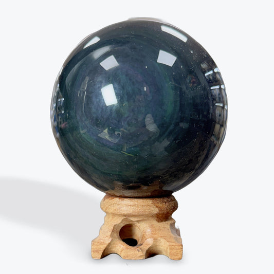 Sphère Obsidienne Œil Céleste très grand