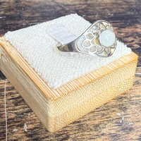 Bague pierre de lune Sélénia