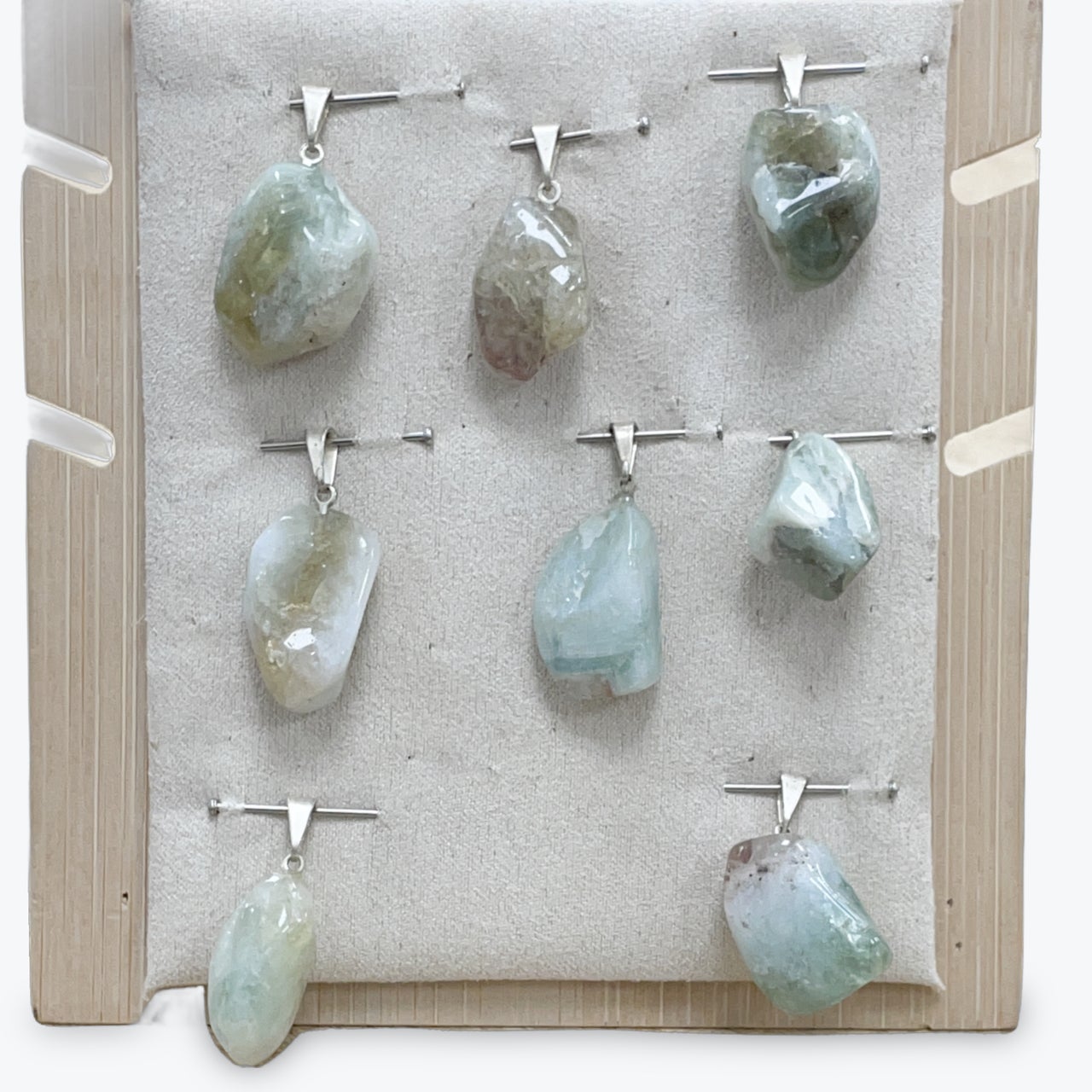 Pendentif Aigue Marine Roulée