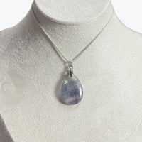 Pendentif Fluorite goutte