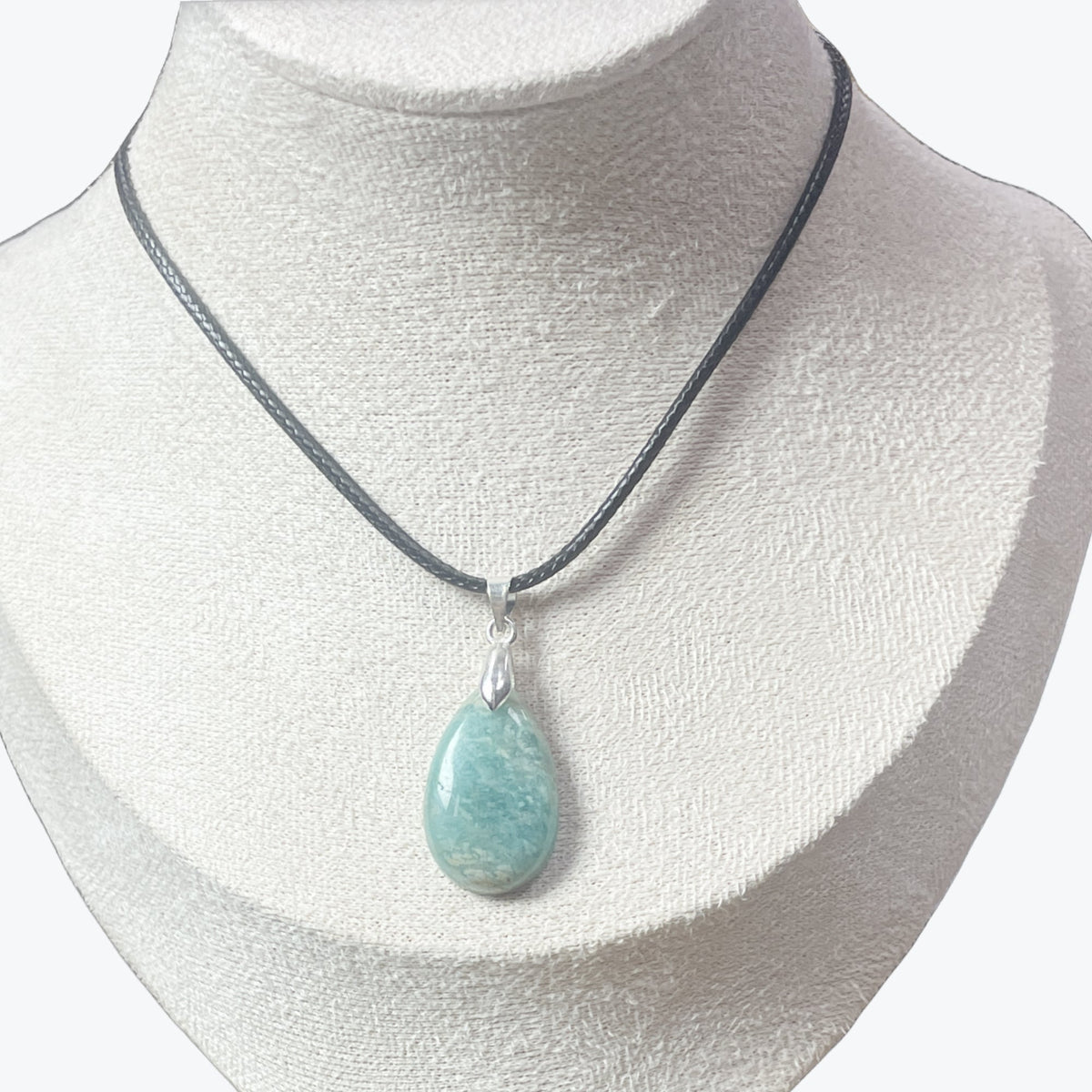 Pendentif Amazonite goutte – photo 2