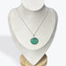 Pendentif Malachite Poire