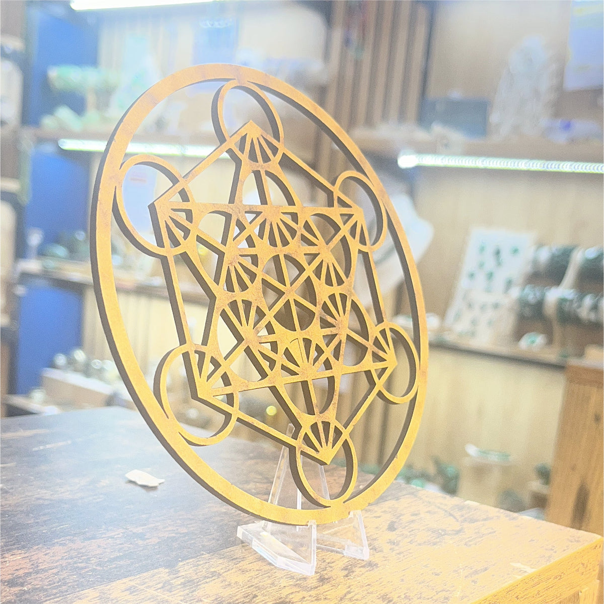 Metratron 14 cm en bois - 3