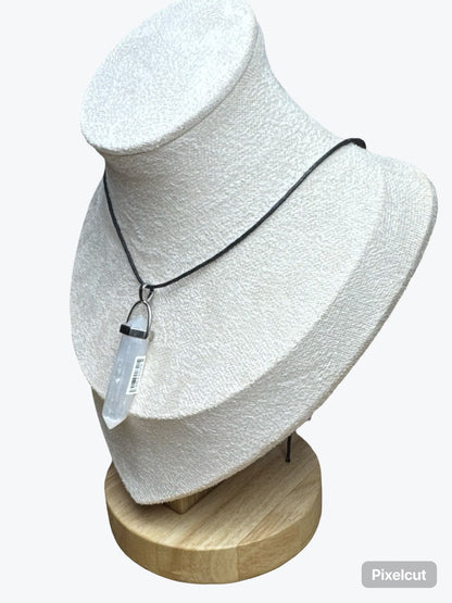 pendentif selenite | 5gr 5x1cm