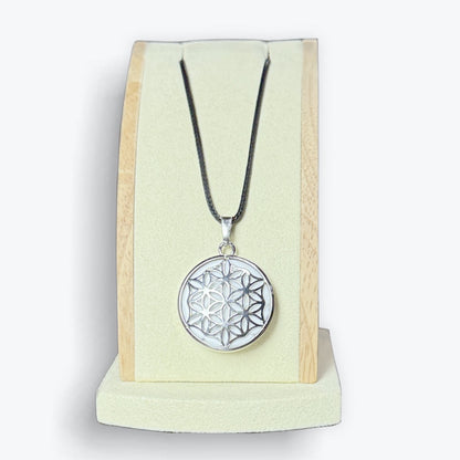 Pendentif Fleur De Vie Howlite