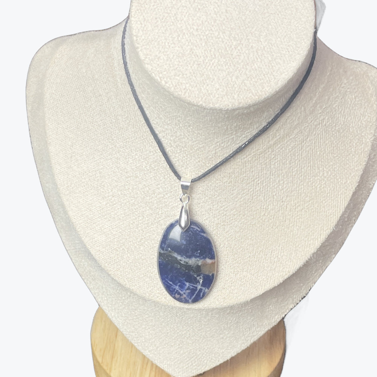 Pendentif Sodalite Ovale – photo 3