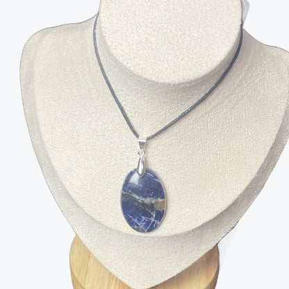 Pendentif Sodalite Ovale – photo 3