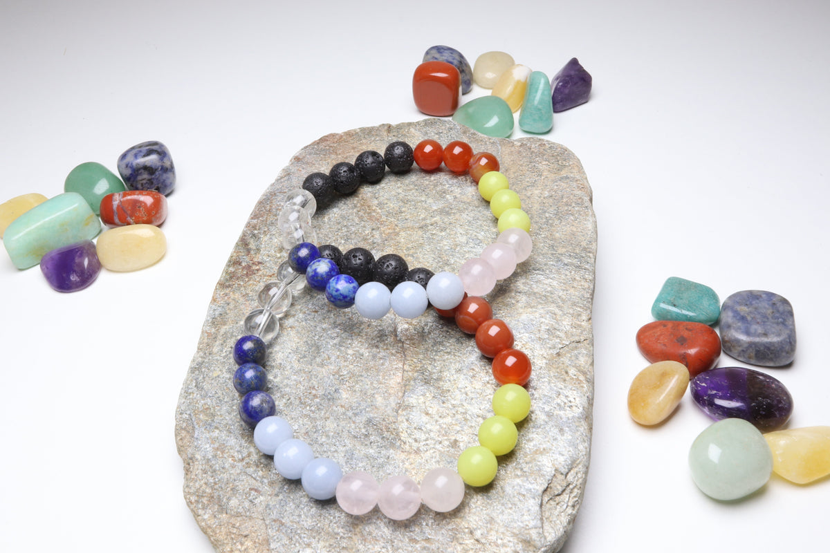 Bracelet 7 Chakras 8 mm