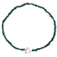 Collier Bohème Chips Pierres Naturelles — 45 cm - 5