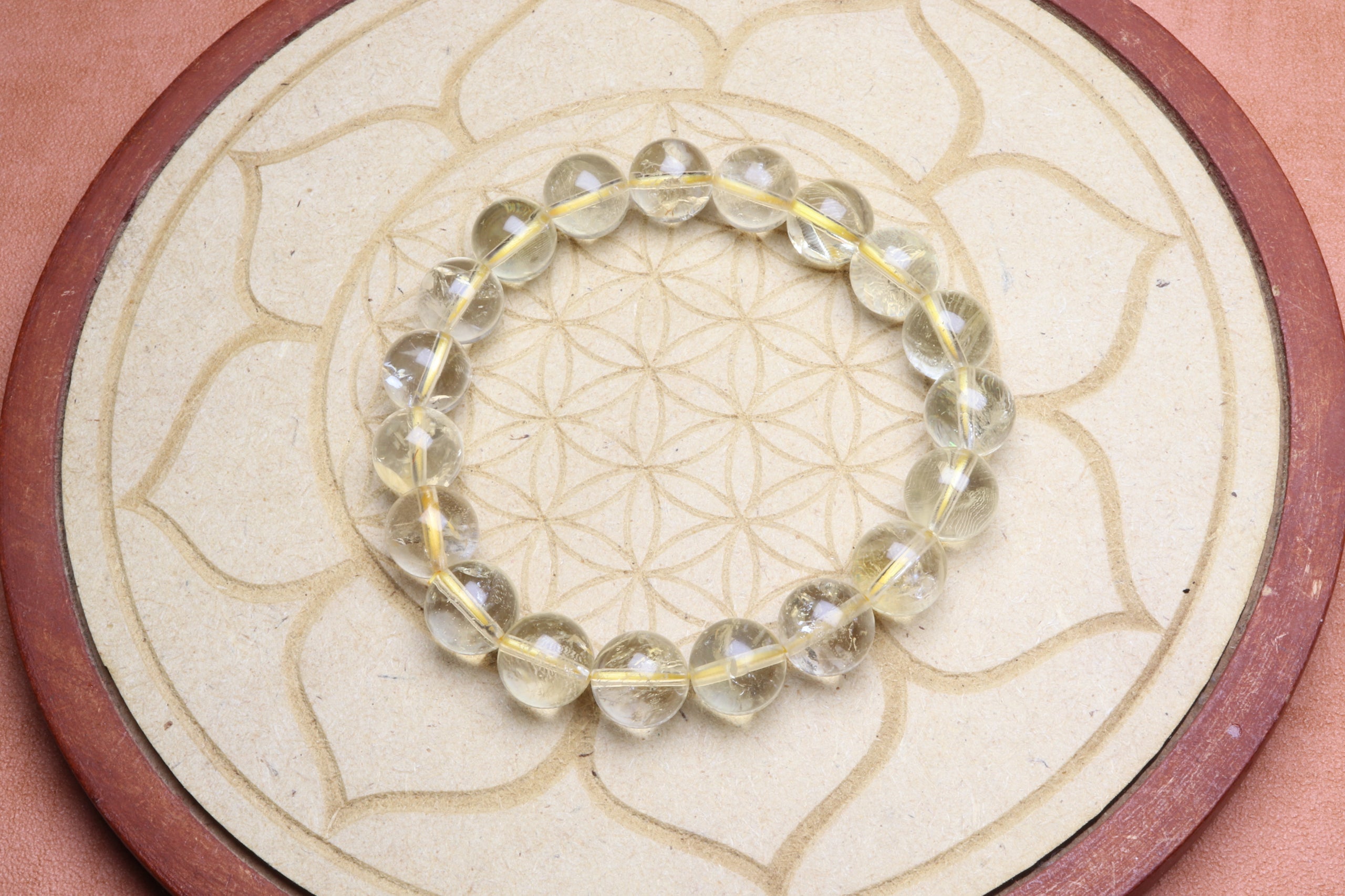 Bracelet en Citrine - Abondance et Joie 10mm