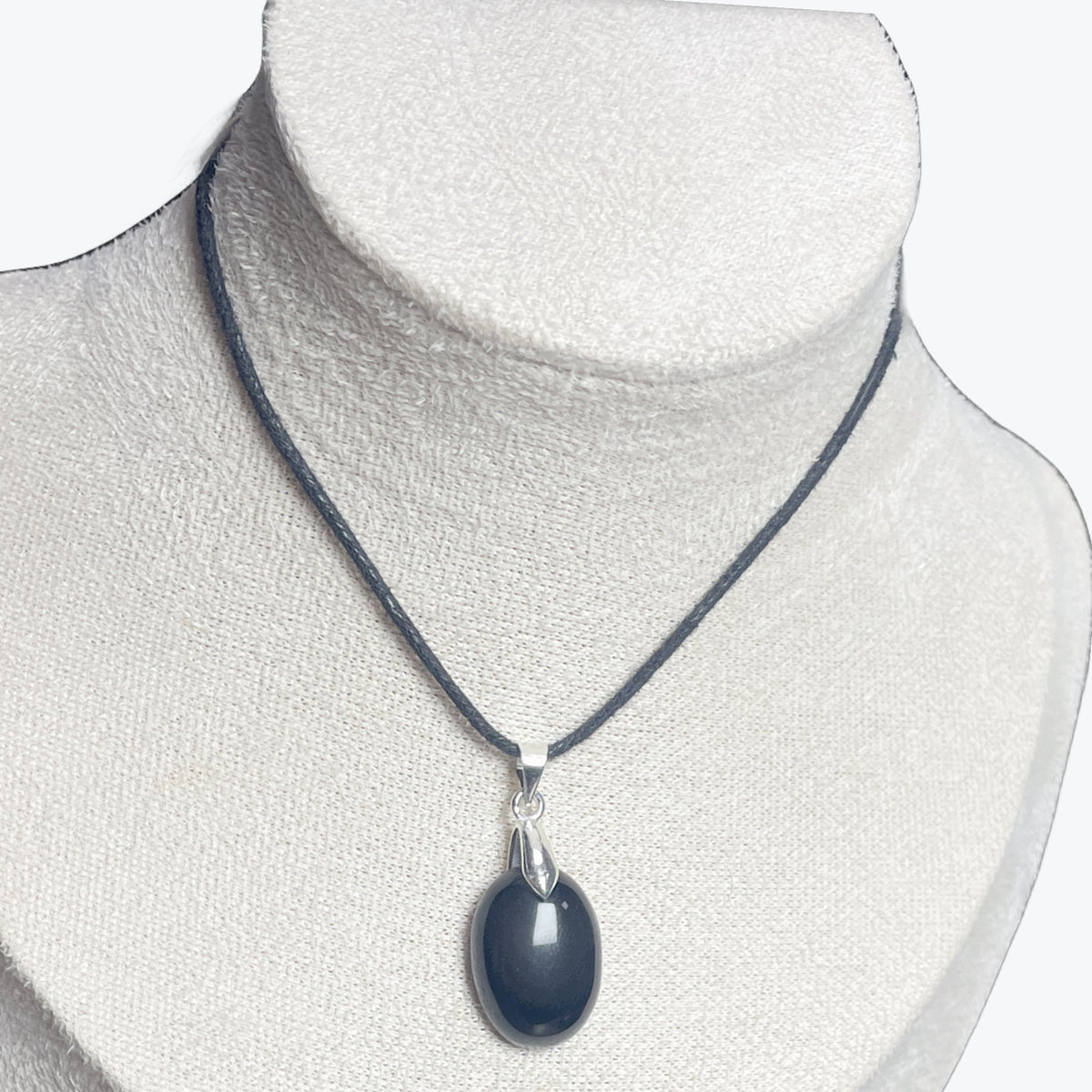Pendentif onyx ovale