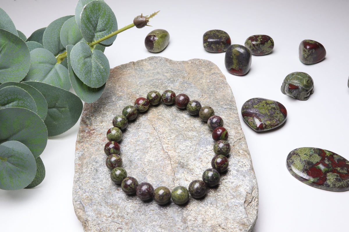 Bracelet Jaspe Sang de Dragon
