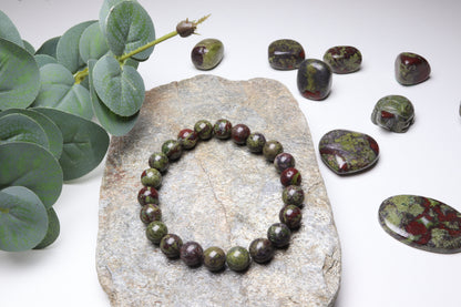 Bracelet Jaspe Sang de Dragon