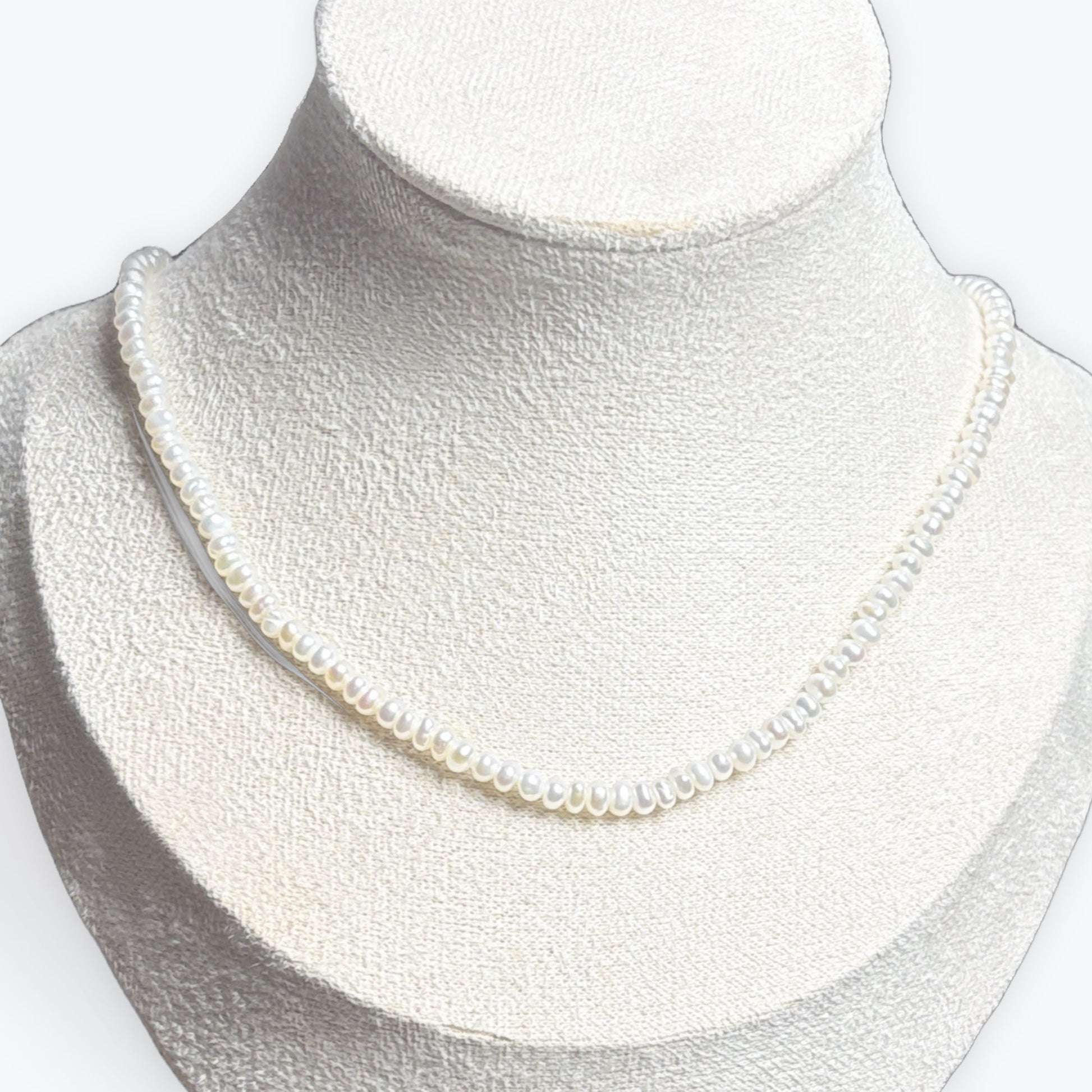 collier perles de culture fermoir argent 925