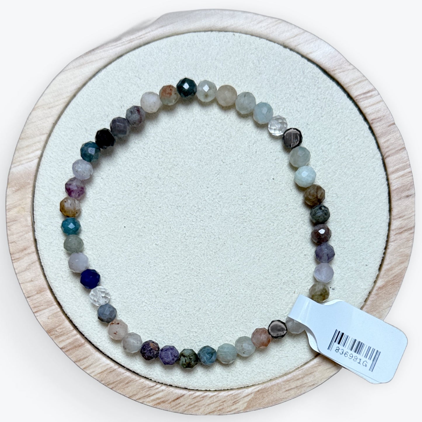 Bracelet Mélange de Quartz facetté - 3