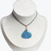 Pendentif Apatite Bleu goutte
