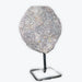 Lépidolite Brute avec base métal - 1,12kg - 2