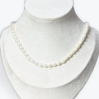 Collier De Perles De Culture  Ras De Cou