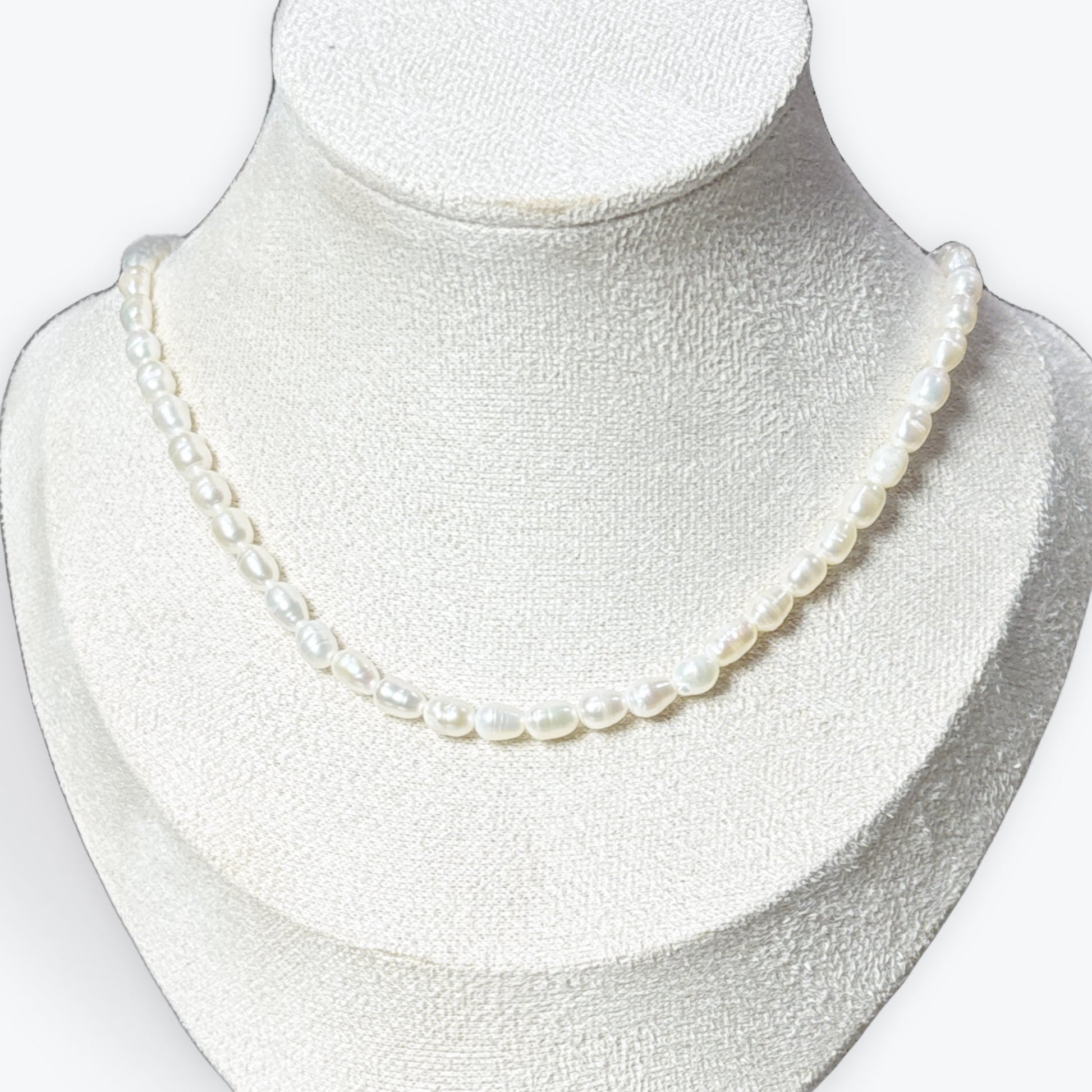 Collier De Perles De Culture  Ras De Cou