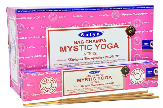 Encens Satya Yoga Mystique 12x15g