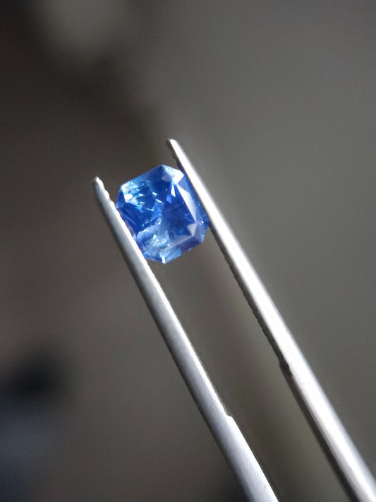 Saphir Naturel – provenance Sri Lanka bleu - Pièce unique