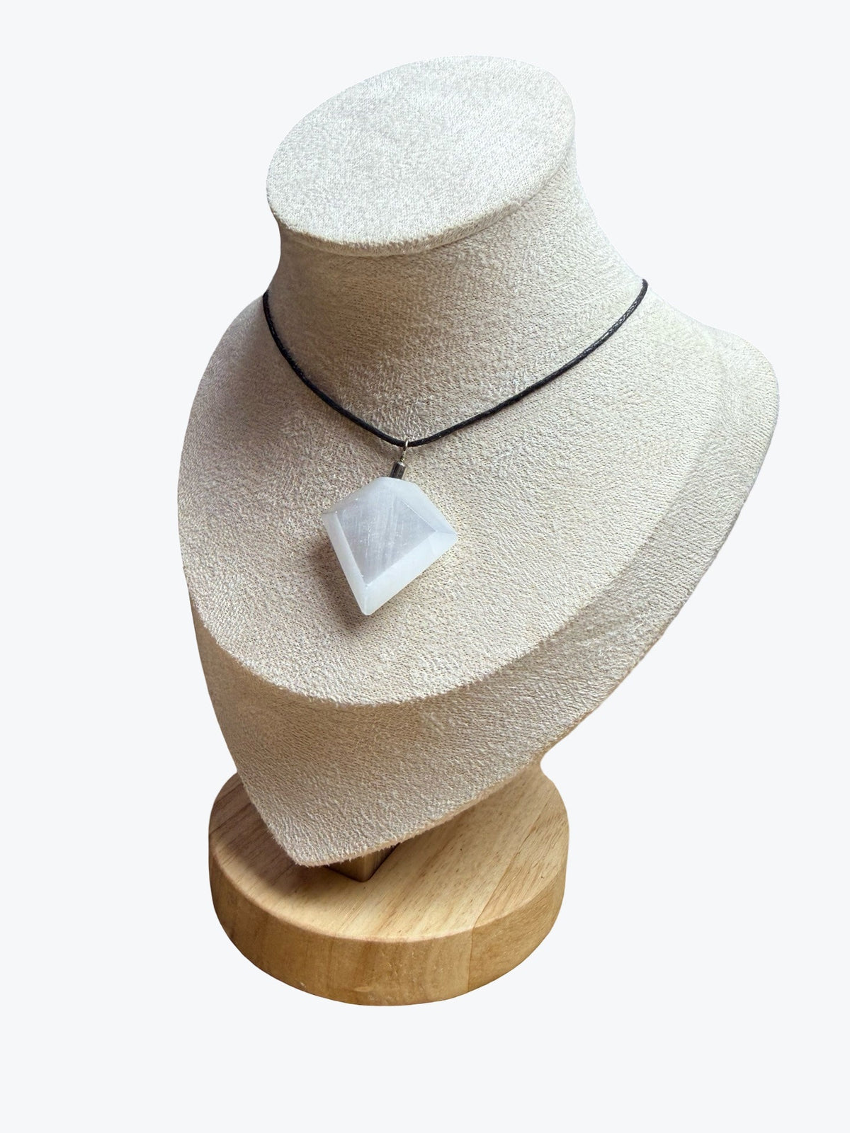 pendentif selenite | 3x4cm 8gr