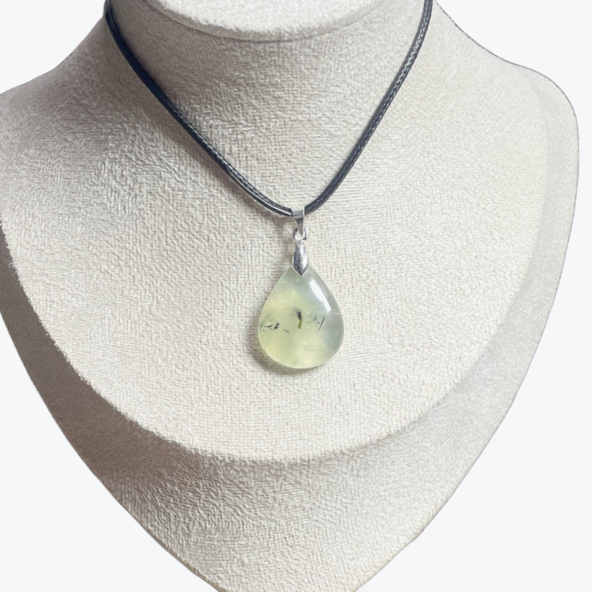 Pendentif Prehnite Goutte