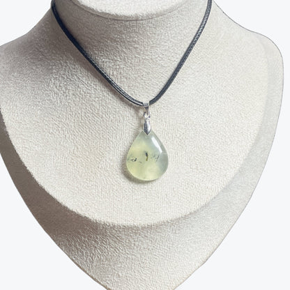 Pendentif Prehnite Goutte