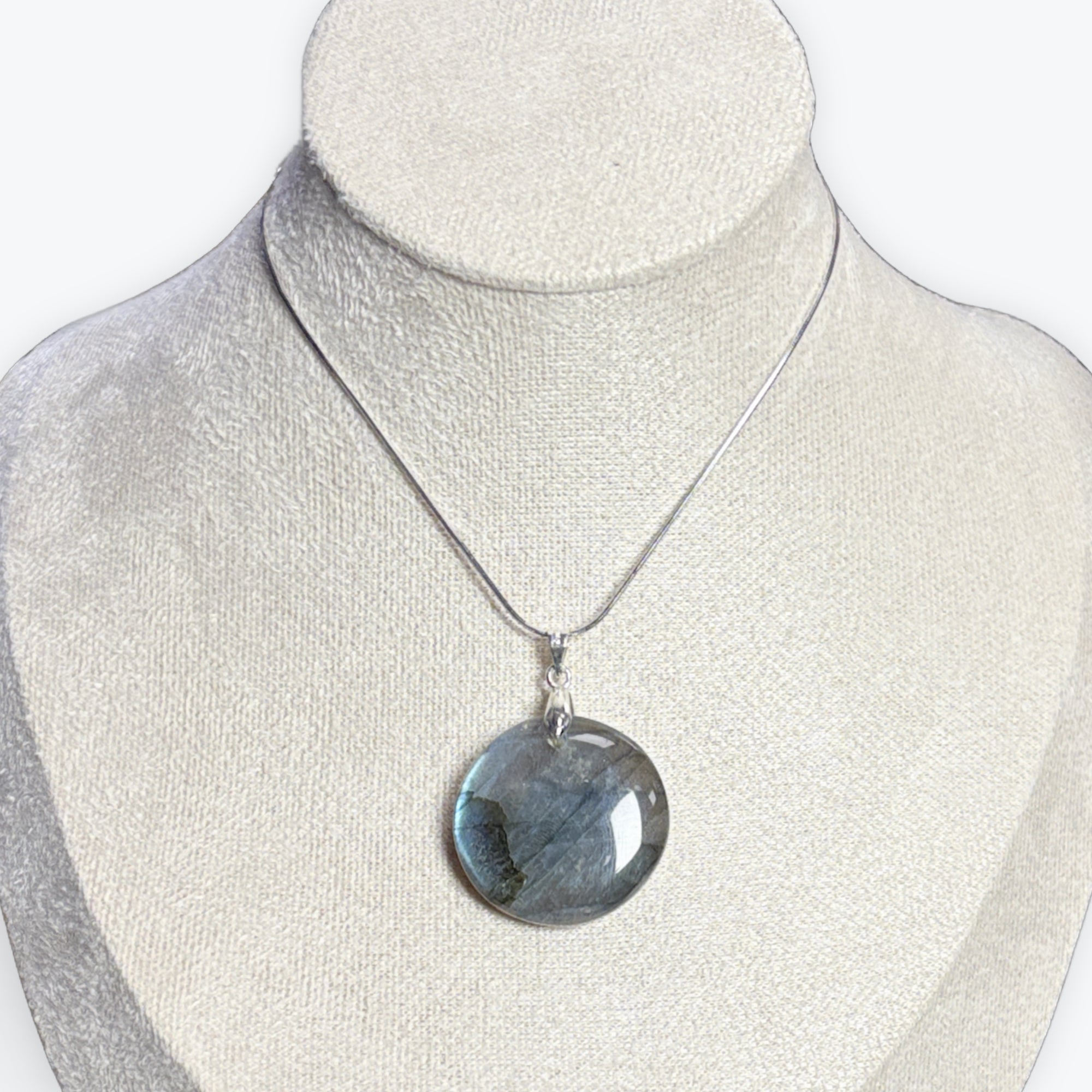 Pendentif en Labradorite avec bélière - Formes variée