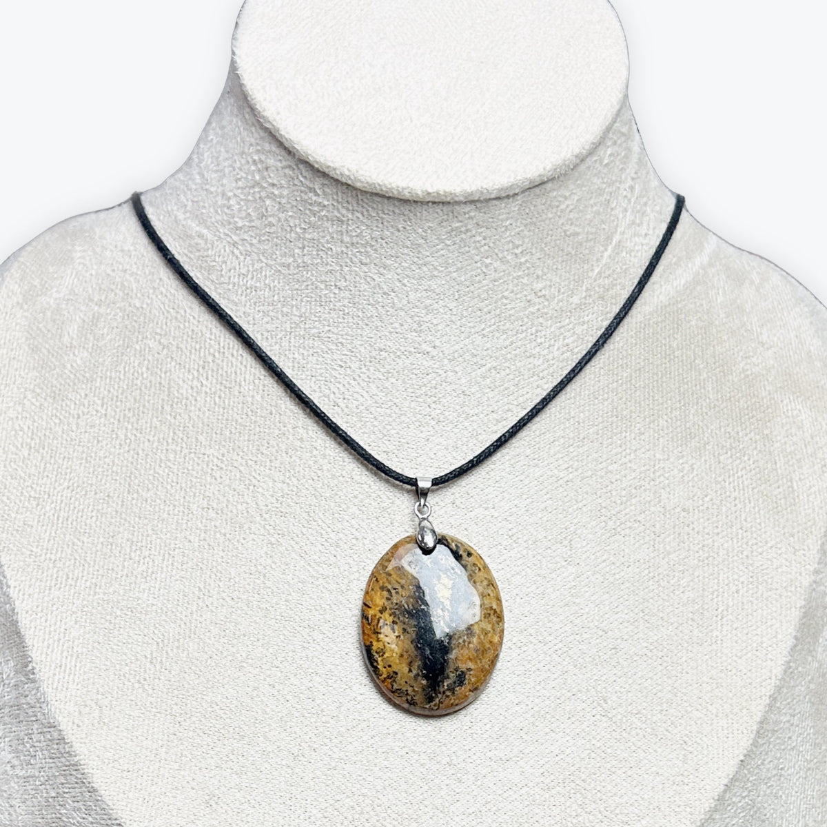 Pendentif - Bois De Palmier Fossilisés - Indonésie