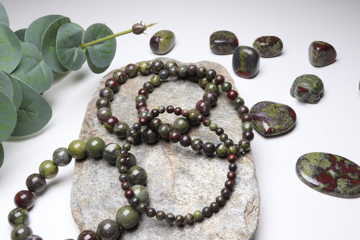 Bracelet Jaspe Sang de Dragon