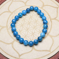 Bracelet en Apatite - Harmonie et Concentration 8mm