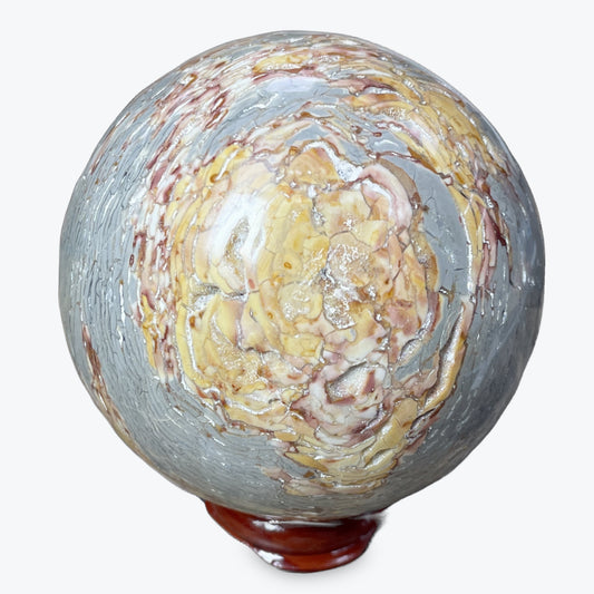 Sphère Jaspe Breschia