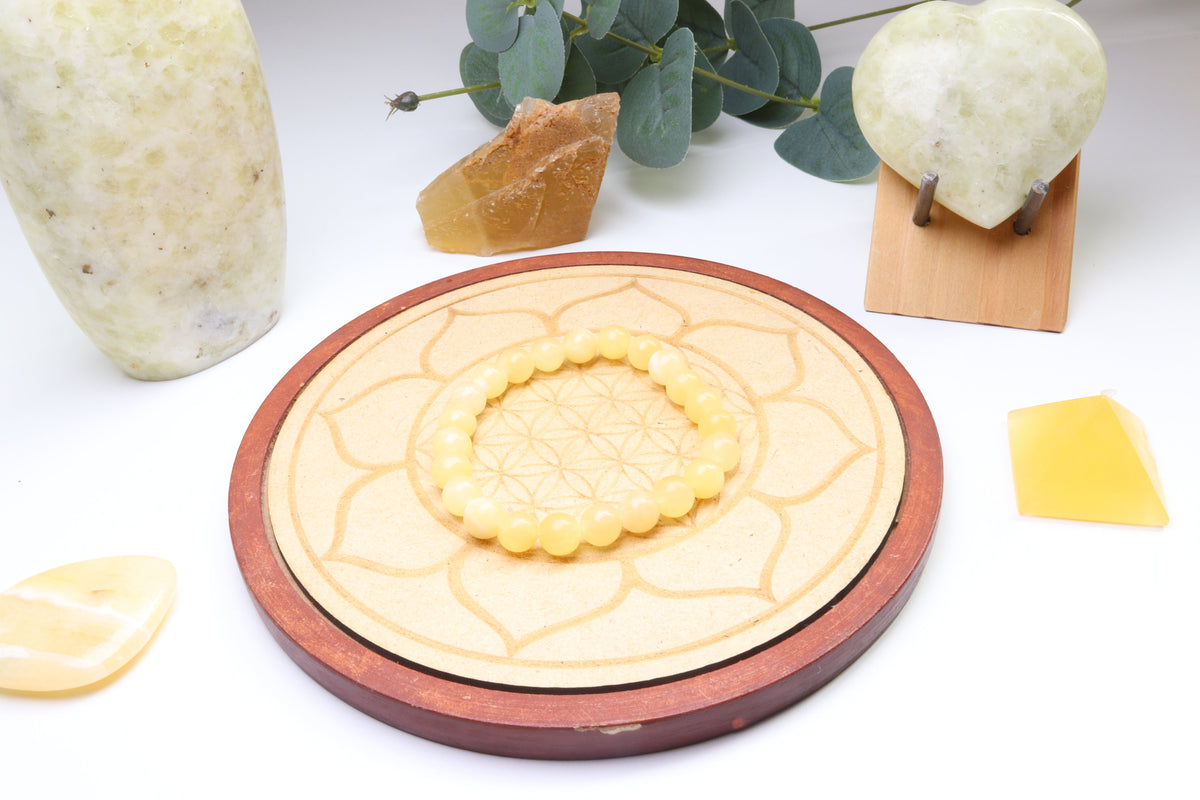 Bracelet Calcite jaune – photo 4